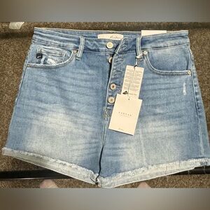 NWT Kancan Jean shorts size XL
